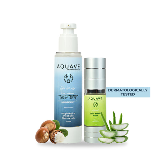 Aquave Hydra Rich Algae Moisturizer &  Anti-Ageing Serum
